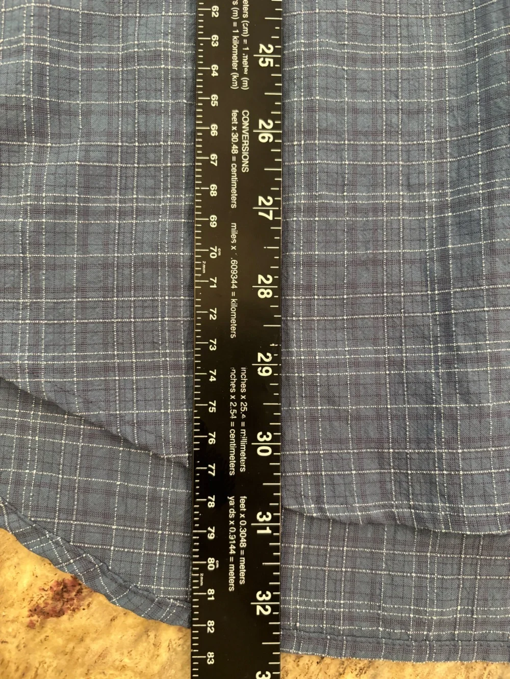 The North Face Men's Short-Sleeve Plaid Button-Down Shirt - Denim Blue
